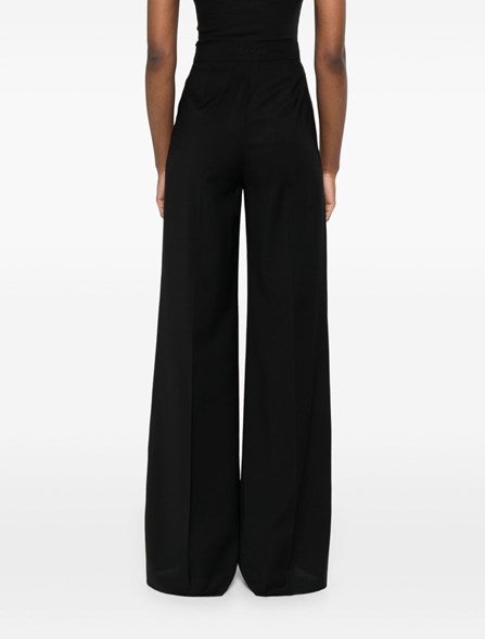 MAX MARA - Light wool canvas trousers