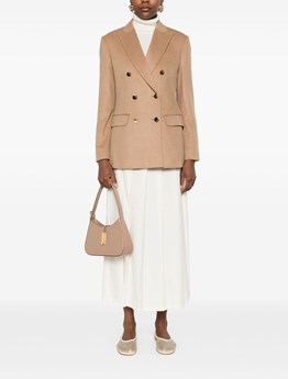 MAX MARA - Zibellinati camel drap blazer