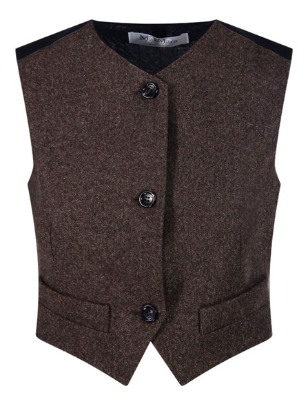 MAX MARA - Wool felt vest
