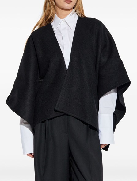 MAX MARA - Alpaca and wool cape