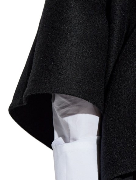 MAX MARA - Alpaca and wool cape