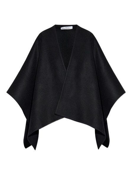MAX MARA - Alpaca and wool cape