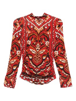 FARM RIO - Printed jersey top