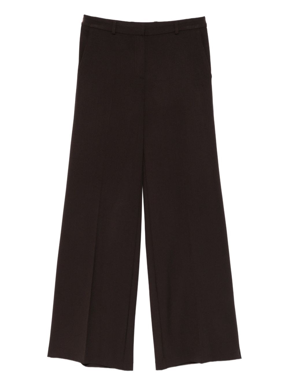 Rewind Wide Leg Pants In Brown