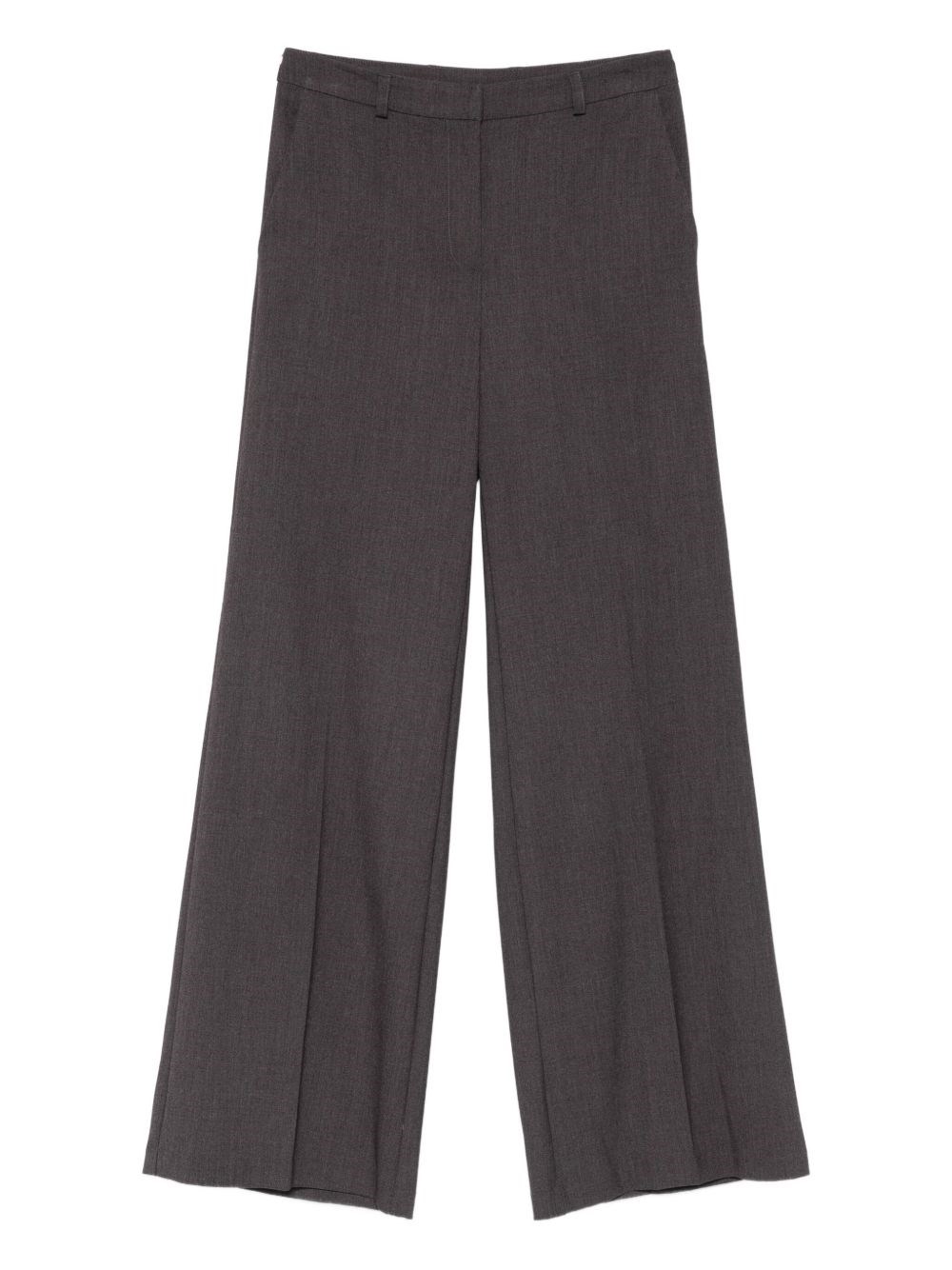 Rewind Wide Leg Pants In Gray