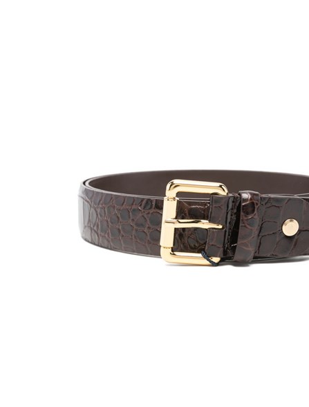 LUISA SPAGNOLI - Patent leather belt