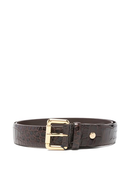 LUISA SPAGNOLI - Patent leather belt