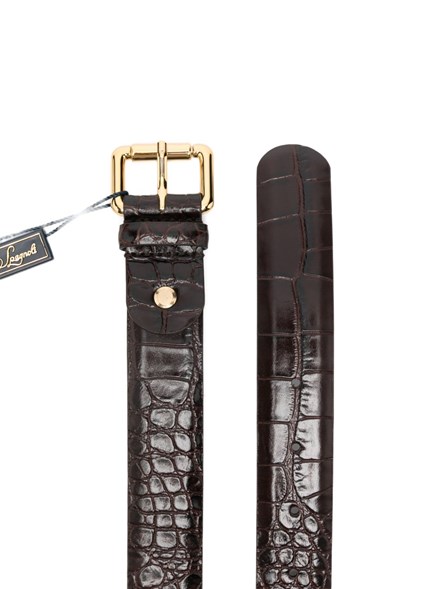 LUISA SPAGNOLI - Patent leather belt