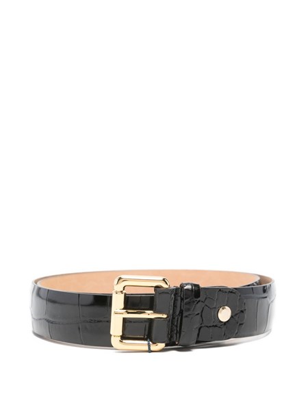 LUISA SPAGNOLI - Patent leather belt