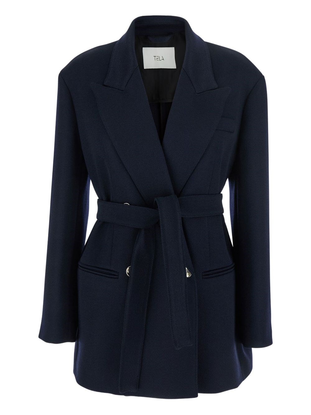 Tela Wool Jacket In Blue