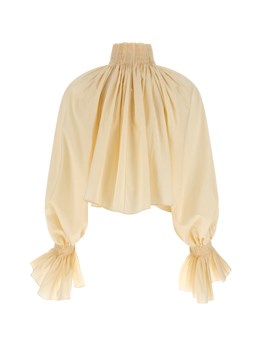 KHAITE - COTTON BLEND BLOUSE