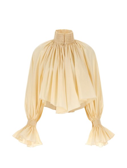 KHAITE - COTTON BLEND BLOUSE