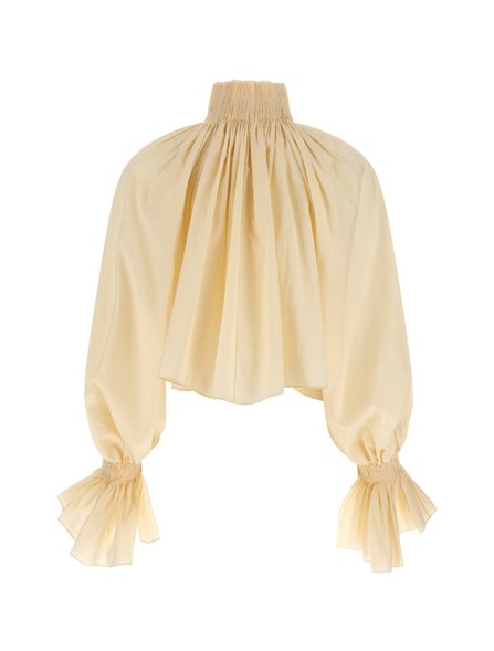KHAITE - COTTON BLEND BLOUSE