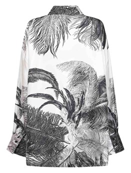THE ATTICO - Silk twill shirt 