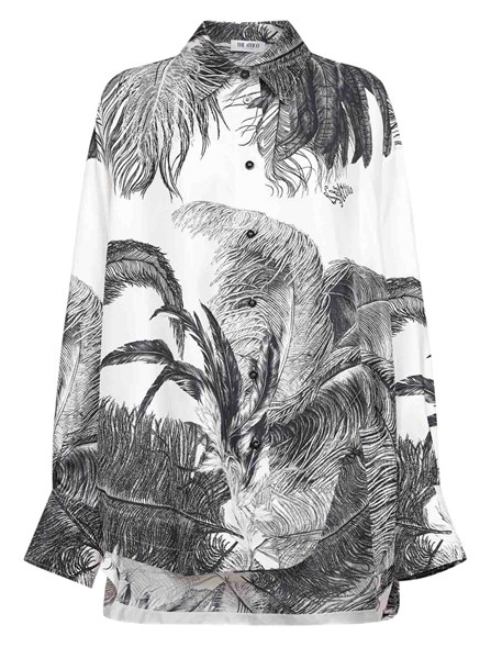 THE ATTICO - Silk twill shirt 