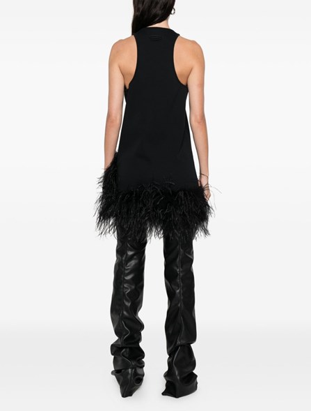 THE ATTICO - Feather minidress