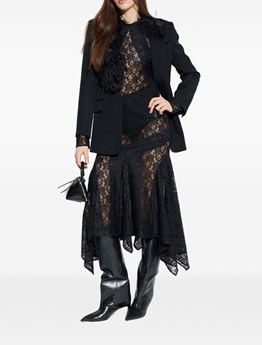 THE ATTICO - Blazer with feathers