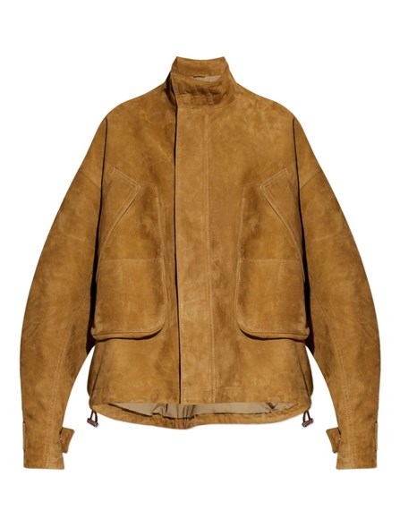 THE ATTICO - Suede bomber jacket