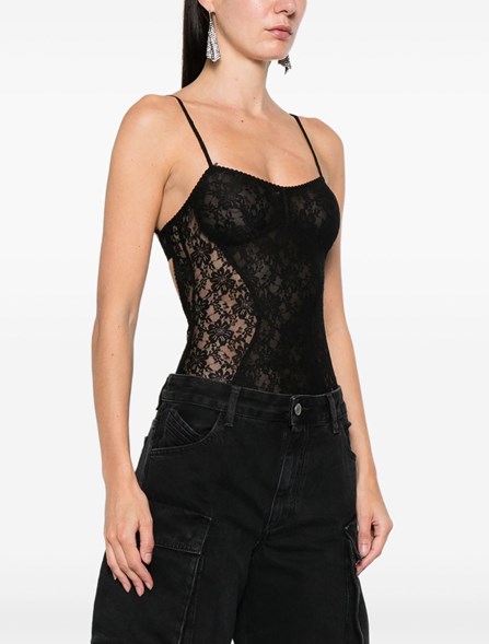 THE ATTICO - Lace bodysuit