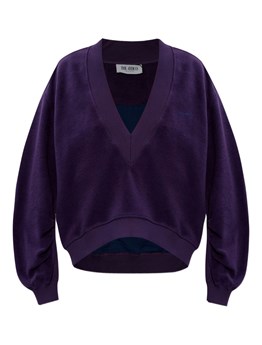 THE ATTICO - V-neck sweatshirt