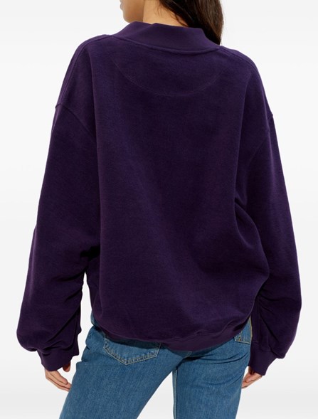 THE ATTICO - V-neck sweatshirt