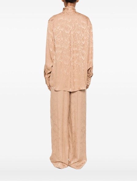 STELLA MC CARTNEY - Jacquard blouse in silk blend