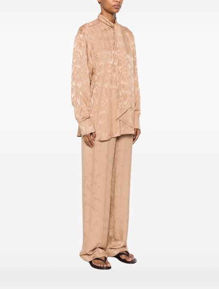 STELLA MC CARTNEY - Jacquard blouse in silk blend
