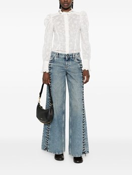 STELLA MC CARTNEY - Wide-Leg Denim Jeans