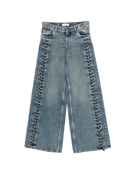 STELLA MC CARTNEY - Wide-Leg Denim Jeans