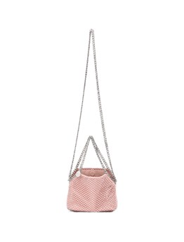 STELLA MC CARTNEY - Tote Micro Falabella con Cristalli
