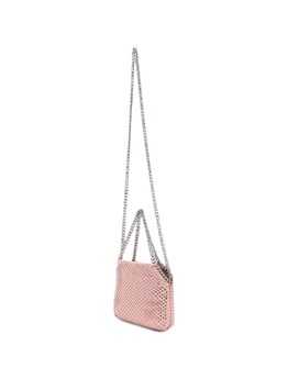 STELLA MC CARTNEY - Tote Micro Falabella con Cristalli