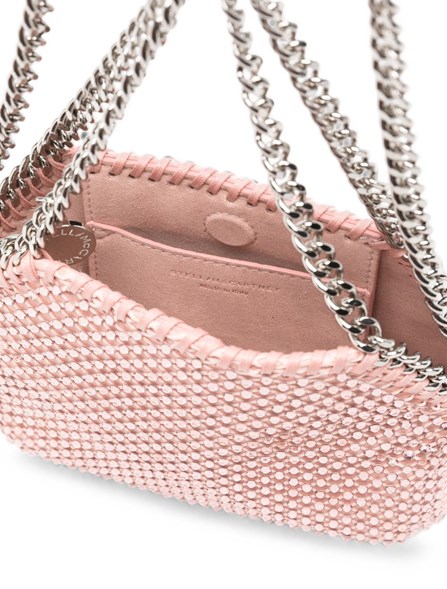 STELLA MC CARTNEY - Micro Falabella Tote with Crystals