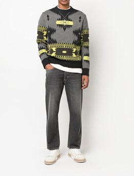 GOLDEN GOOSE DELUXE BRAND - JEANS CROP LOGO