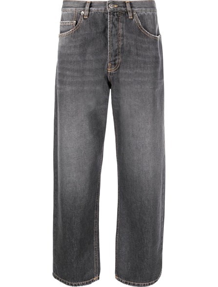 GOLDEN GOOSE DELUXE BRAND - JEANS CROP LOGO