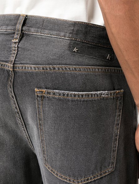 GOLDEN GOOSE DELUXE BRAND - JEANS CROP LOGO