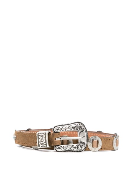GOLDEN GOOSE DELUXE BRAND - Nubuck belt