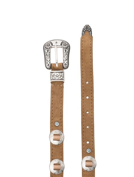 GOLDEN GOOSE DELUXE BRAND - Nubuck belt