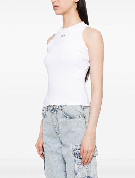 OFF-WHITE - RIBBED TOP