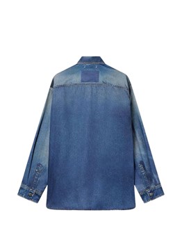 GOLDEN GOOSE DELUXE BRAND - Denim effect shirt