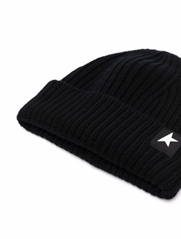 GOLDEN GOOSE DELUXE BRAND - LOGO BEANIE