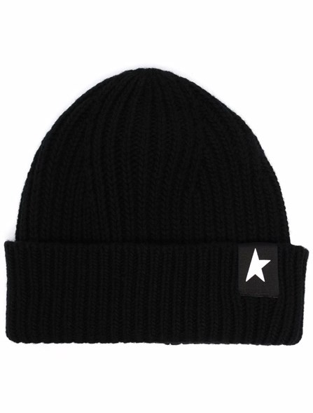 GOLDEN GOOSE DELUXE BRAND - LOGO BEANIE