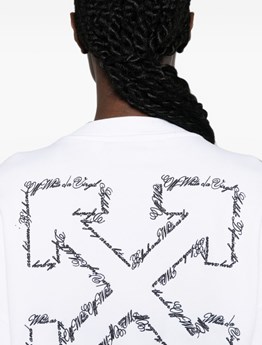 OFF-WHITE - Felpa Arrow Script