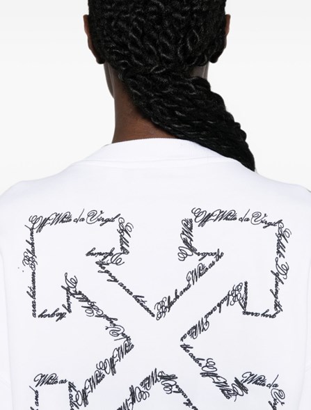 OFF-WHITE - Arrow Script sweatshirt