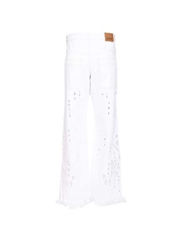 ISABEL MARANT - JEANS CON RICAMI SANGALLO