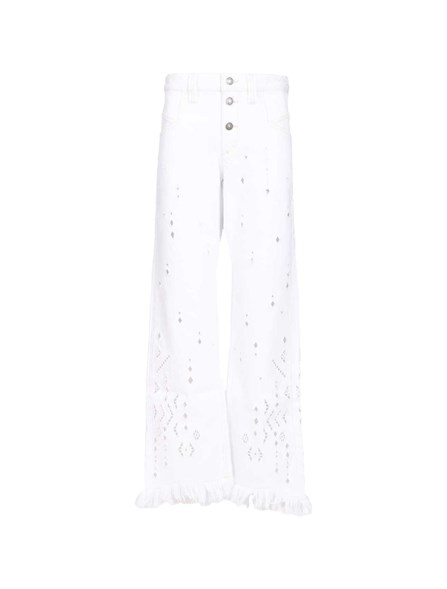 ISABEL MARANT - JEANS CON RICAMI SANGALLO