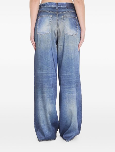 GOLDEN GOOSE DELUXE BRAND - Denim effect pants 