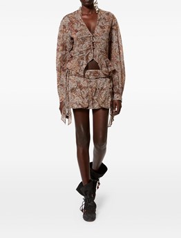 ISABEL MARANT - gonna in voile di cotone