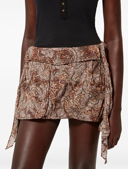 ISABEL MARANT - gonna in voile di cotone