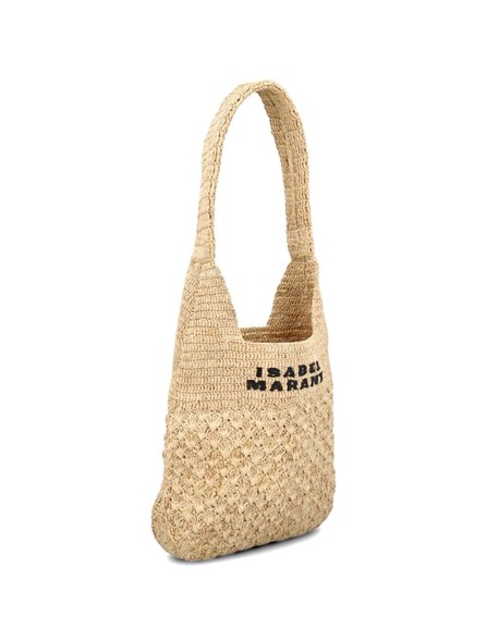 ISABEL MARANT - Borsa tote in rafia