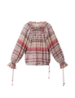 ISABEL MARANT - Top in rete testurizzata